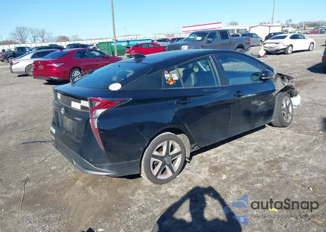 2018 Toyota Prius Four Touring from USA, damaged, VIN JTDKARFUXJ3553033